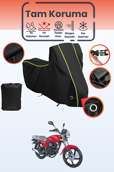 Dokaca Neo غطاء دراجة نارية متوافق مع كانوني بريتون S من بلاك نيون قماش مجدّل...