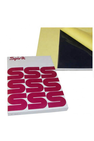 Spirit Classic Termal ve Elde Çizim Dövme Transfer Kağıdı (1 Adet) Stencil Ka...