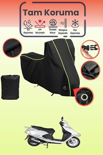 Dokaca Neo غطاء دراجة نارية متوافق مع أرورا ألفا 110، غطاء واقي من ماركة Blac...