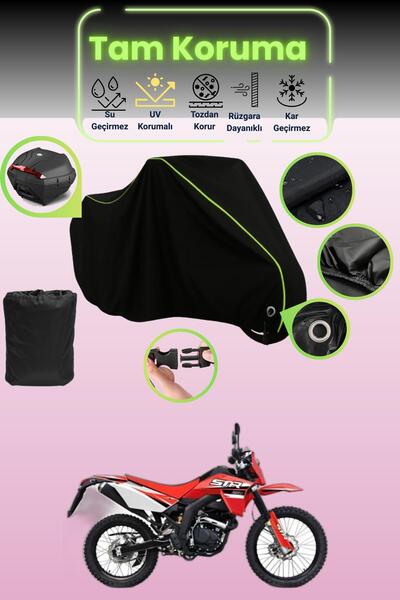 Dokaca Neo غطاء دراجة نارية متوافق مع Kuba STR 250، غطاء واقي متوافق مع قماش ...