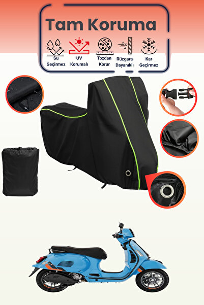 Dokaca Neo غطاء دراجة نارية متوافق مع Vespa GTS Super Sport 310، غطاء واقي أس...
