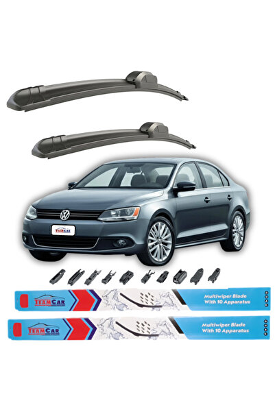 TEAMCAR Ștergătoare Volkswagen Jetta VI (2010–2018) – Set față