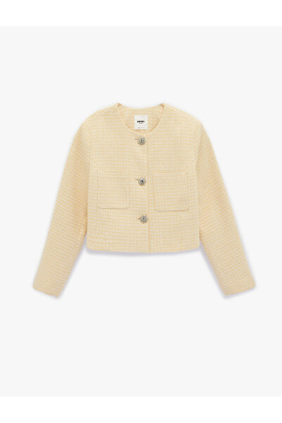 Koton Jachetă cu mânecă lungă guler rotund