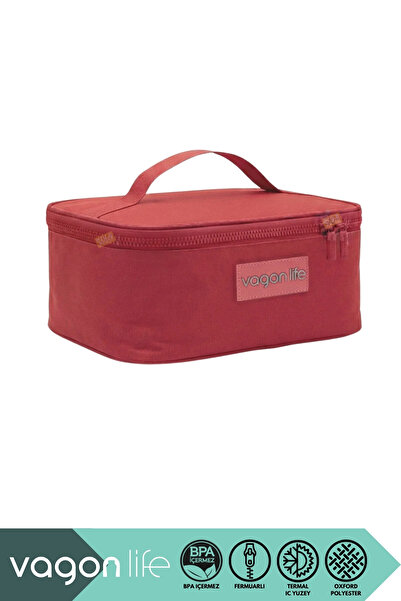 Vagonlife Термоізольований термос-ланчбокс розміром 24,5x17,5x10,5 см з оксфо...