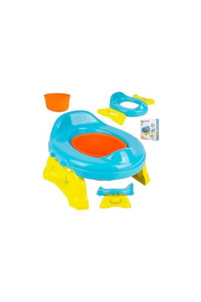 OEM Toaletă portabilă pliabilă, 2 în 1, GHEMOTOC®