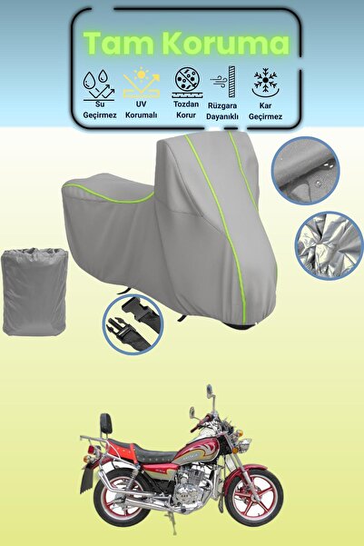 Dokaca Neo غطاء دراجة نارية رمادي نيون قماش مجدّل أورورا AR 200-16C متوافق مع...