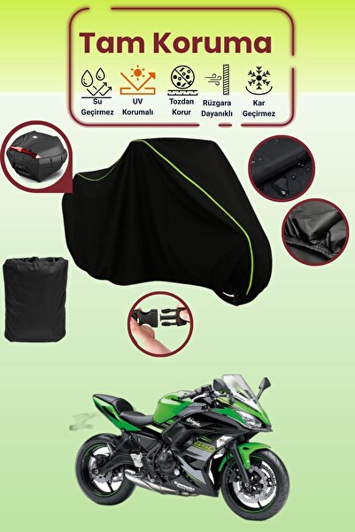 Dokaca Neo حقيبة خلفية باللون الأسود النيون قماش مجدّل متوافقة مع طبعة كاواسا...