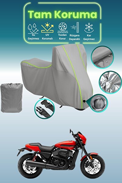 Dokaca Neo غطاء محرك متوافق مع هارلي ديفيدسون ستريت رود، غطاء واقي من ماركة G...