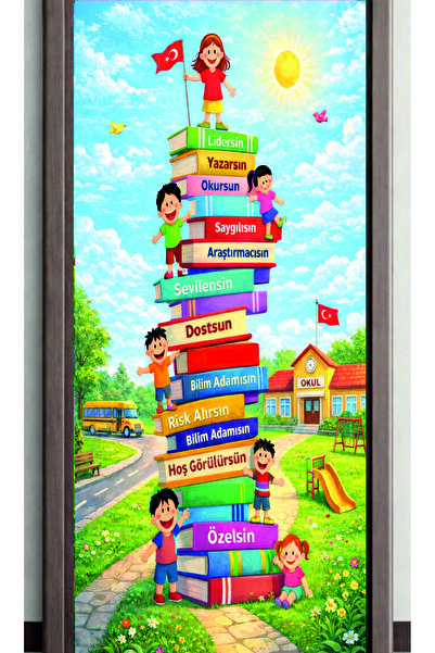 Göktuğ Hediyelik Okullar ve Kreşler Iiçin Kapı Giydirme Tasarımları (model 7)