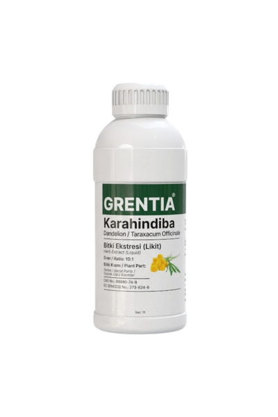 Grentia Karahindiba Sıvı Ekstresi / Sıvı Ekstraktı 1lt - Taraxacum officinale