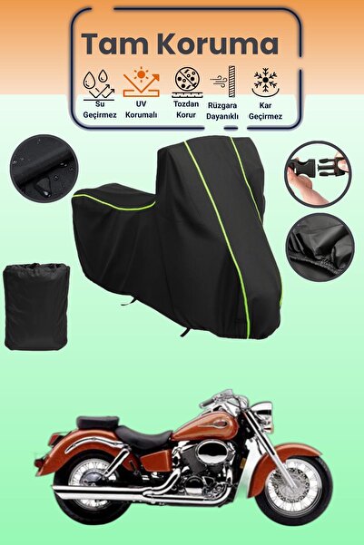 Dokaca Neo غطاء محرك متوافق مع دراجة نارية هوندا VT 750 شادو ACE موديل قماش م...