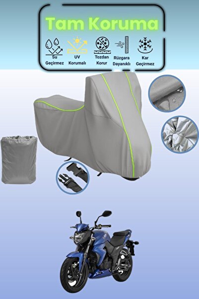 Dokaca Neo Gray Neon Corded Fabric Sym Wolf Sb 250 Ni Compatible Motorcycle T...