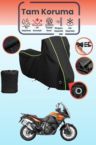 Dokaca Neo غطاء دراجة نارية متوافق مع KTM 1290 Super Adventure S من Black Neo...