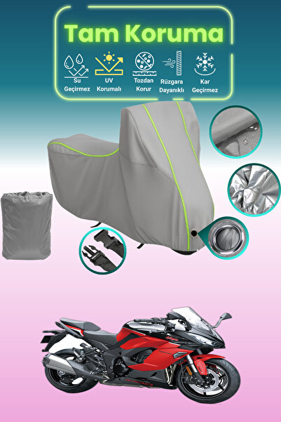 Dokaca Neo غطاء محرك متوافق مع دراجة كاواساكي نينجا 1000 SX باللون الرمادي ال...