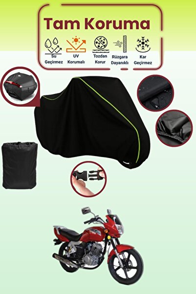 Dokaca Neo حقيبة خلفية سوداء نيون قماش مجدّل متوافقة مع قماش الدراجة النارية ...