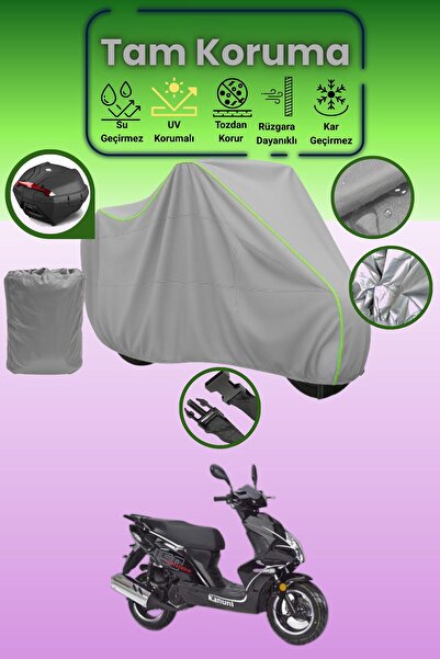 Dokaca Neo حقيبة خلفية رمادية نيون قماش مجدّل متوافقة مع غطاء المحرك المتوافق...