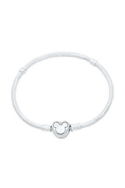 Bijuteria SORELLY Silver Bracelet Talismans Charm Mickey 18 cm