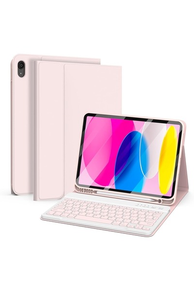 Alstrap Tablet Case with Keyboard and Wireless Pen Holder Compatible with Sam...