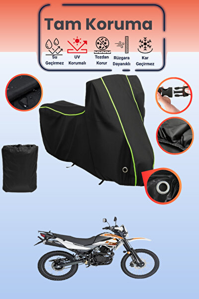 Dokaca Neo غطاء دراجة نارية متوافق مع ماركة Mondial X-Treme Moto Cross من Bla...