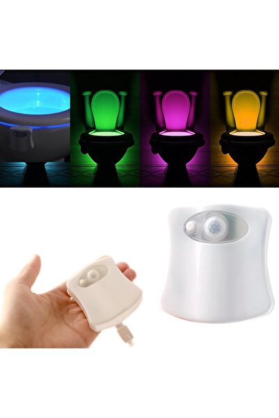 Generica Smart multi-color toilet light with 8 colors, fits all toilets, motion sensor night light