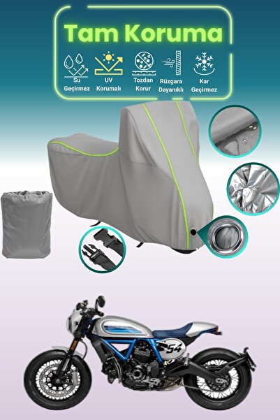 Dokaca Neo غطاء محرك متوافق مع دراجة دوكاتي سكرامبلر كافيه ريسر، غطاء واقي من...