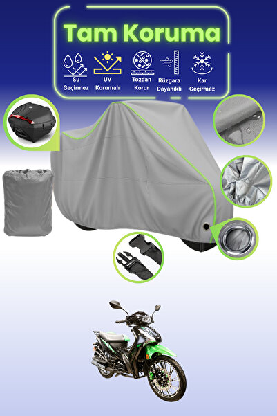 Dokaca Neo Gray Neon Corded Fabric Lock and Rear Bag Compatible Arora Smart 1...