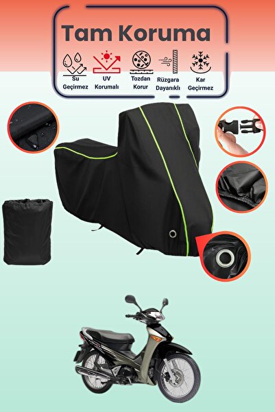 Dokaca Neo غطاء دراجة نارية متوافق مع هوندا إنوفا 125، غطاء واقي من ماركة Bla...