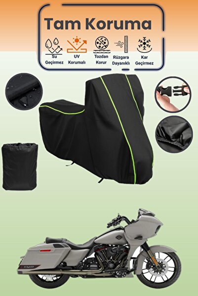 Dokaca Neo غطاء حماية متوافق مع دراجة نارية هارلي ديفيدسون CVO Road Glide بال...