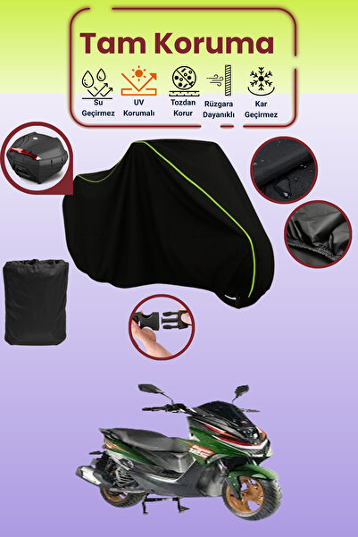 Dokaca Neo حقيبة خلفية باللون الأسود النيون قماش مجدّل متوافقة مع موتولوكس في...