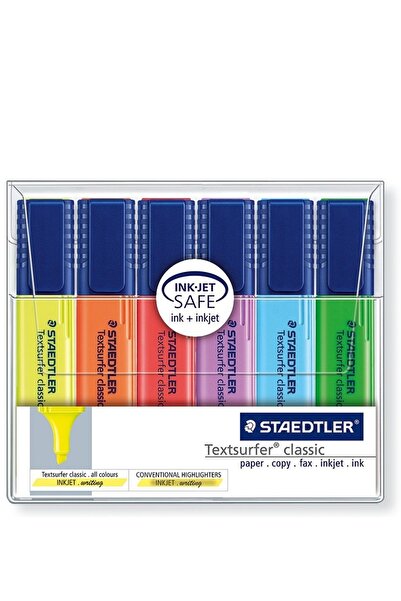 Staedtler Textmarker Textsurfer Classic 364, 6 culori/set