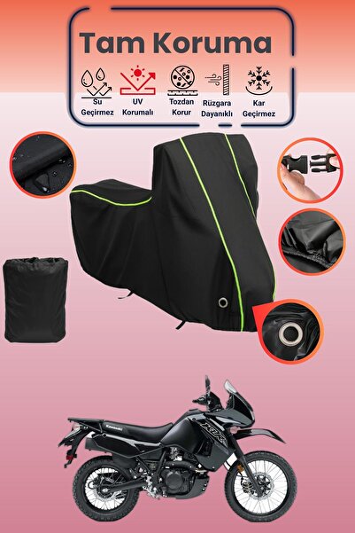 Dokaca Neo غطاء دراجة نارية متوافق مع كاواساكي KLR 650، غطاء واقي من ماركة Bl...