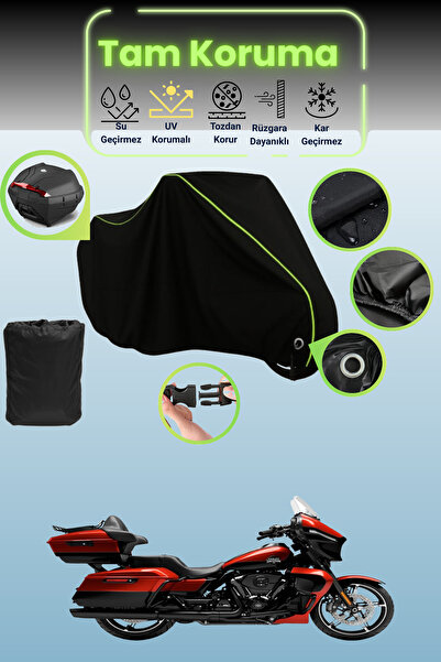 Dokaca Neo حقيبة خلفية سوداء نيون قماش مجدّل متوافقة مع حقيبة هارلي ديفيدسون ...