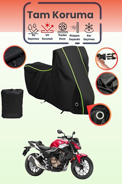 Dokaca Neo غطاء دراجة نارية متوافق مع هوندا CBF 500، غطاء واقي من ماركة Black...