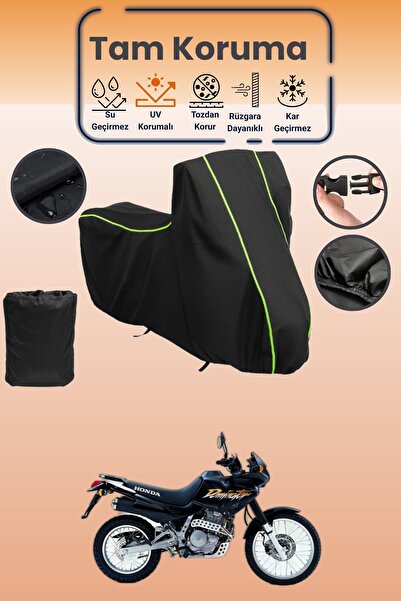 Dokaca Neo غطاء محرك متوافق مع هوندا NX 650 دومينيتور باللون الأسود النيون قم...