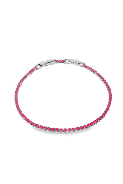 Bijuteria SORELLY Tennis Bracelet with Pink Stones