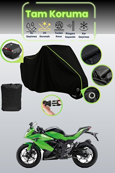 Dokaca Neo حقيبة خلفية وقفل باللون الأسود النيون قماش مجدّل متوافقة مع دراجة ...