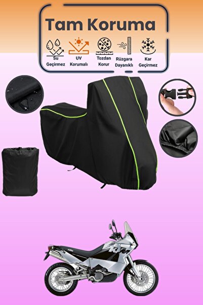 Dokaca Neo غطاء محرك متوافق مع دراجة نارية KTM 950 Adventure باللون الأسود ال...