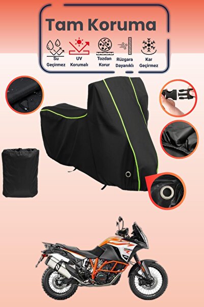Dokaca Neo غطاء دراجة نارية متوافق مع KTM 1290 Super Adventure R من Black Neo...