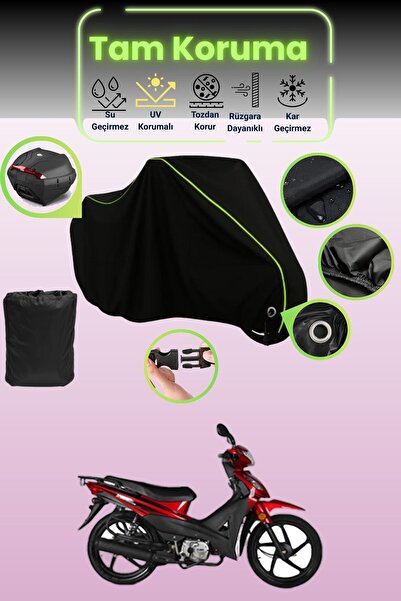 Dokaca Neo Black Neon Corded Fabric Lock and Tail Bag Compatible Kuba Rainbow...
