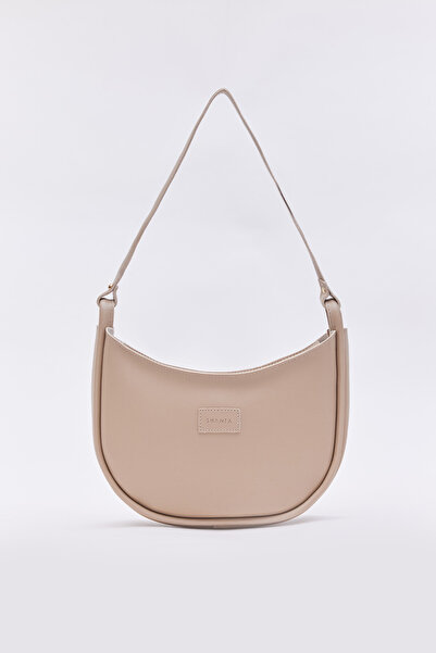 Shanta Γυναικεία τσάντα μπαγκέτα χειρός και ώμου από συνθετικό δέρμα μεγάλου ...