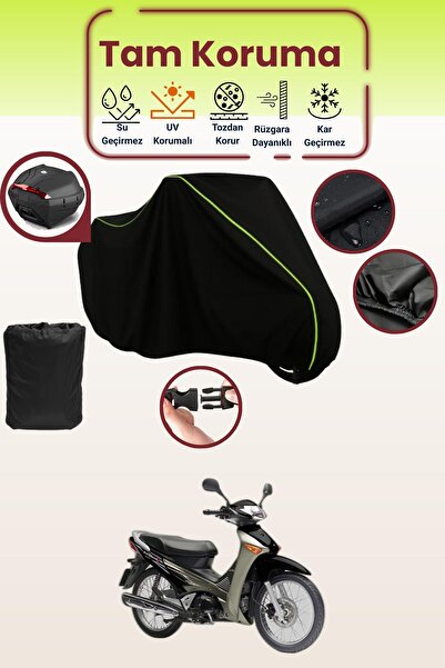 Dokaca Neo حقيبة خلفية باللون الأسود النيون قماش مجدّل متوافقة مع هوندا إنوفا...