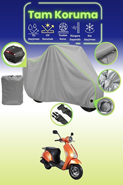 Dokaca Neo غطاء دراجة نارية متوافق مع غطاء حماية من قماش الكابا بلوبري متوافق...