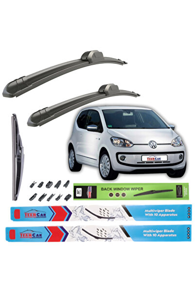 TEAMCAR Υαλοκαθαριστήρες Volkswagen Up! 3 πόρτες (20112023) Πλήρες σετ