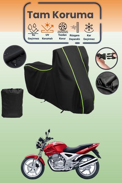 Dokaca Neo غطاء محرك متوافق مع دراجة هوندا سي بي إكس 250 تويستر قماش مجدّل با...