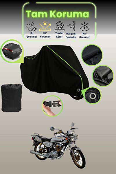 Dokaca Neo حقيبة خلفية سوداء نيون قماش مجدّل متوافقة مع حقيبة كوبا تشيتا 150R...