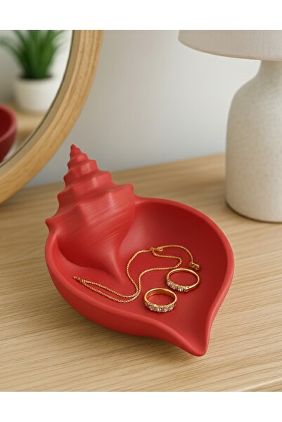 hediyesepetinde Seashell Shaped Jewelry Stand – Decorative Jewelry and Access...