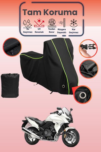 Dokaca Neo غطاء دراجة نارية متوافق مع هوندا CBF 1000، غطاء واقي من ماركة Blac...