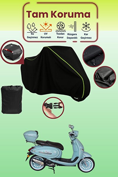 Dokaca Neo حقيبة خلفية باللون الأسود النيون قماش مجدّل متوافقة مع قماش الدراج...