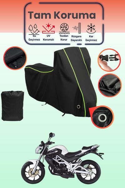 Dokaca Neo غطاء دراجة نارية متوافق مع كانوني فانتوم 180، غطاء واقي من ماركة ك...
