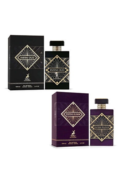 Maison Alhambra 2 perfumes pack, Infini Oud & Infini Elixir